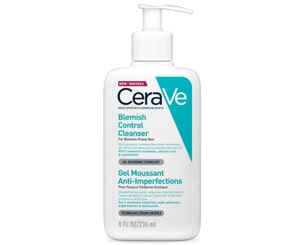 Gel de curatare spumant anti-imperfectiuni pentru ten cu tendinta acneica, CeraVe, 236 ml