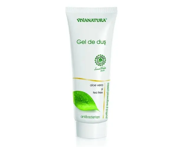 Gel de Dus Aloe Vera &amp; Tea Tree Vivanatura, 250 ml