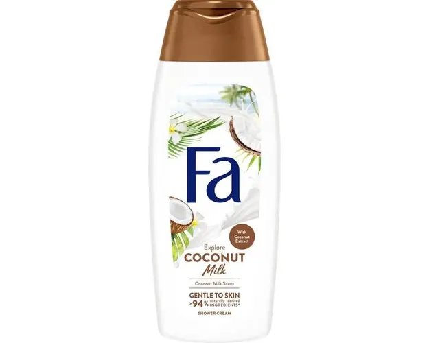 Gel de Dus - Fa Coconut Milk, 400 ml