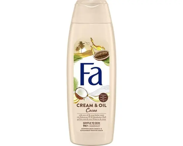 Gel de Dus - Fa Cream &amp; Oil Cacao, 750 ml