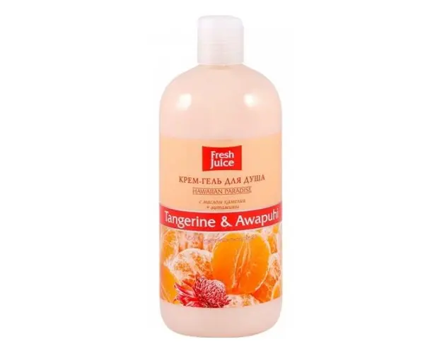 Gel de Dus Cremos cu Extracte de Mandarina si Ghimbir Fresh Juice, 500ml