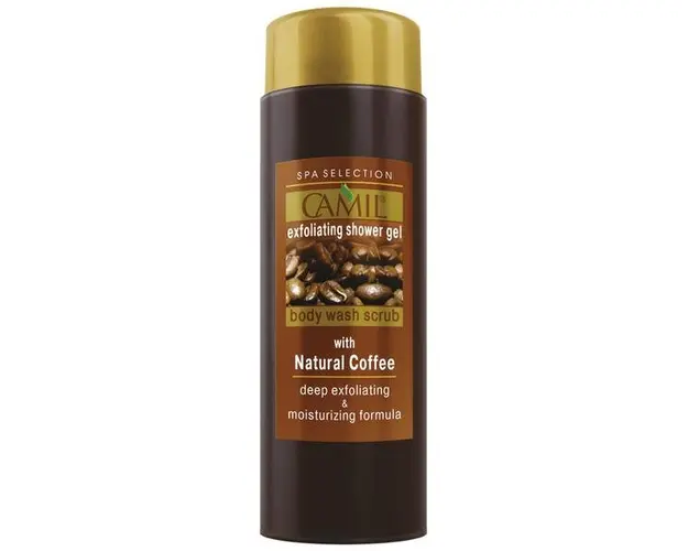 Gel de dus cu cafea intens exfoliant Camil Spa 170ml 