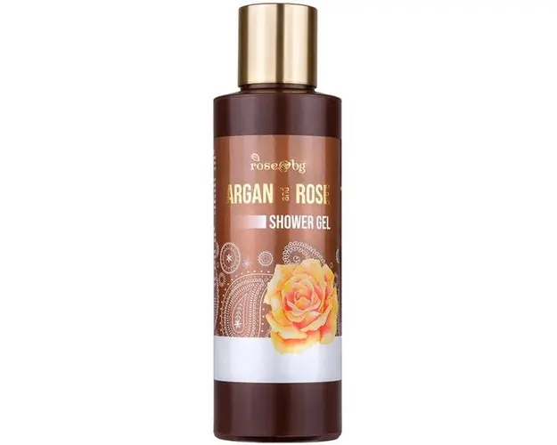 Gel de Dus cu Ulei de Argan si Apa de Trandafiri Argan Rose Shower Gel, 180ml