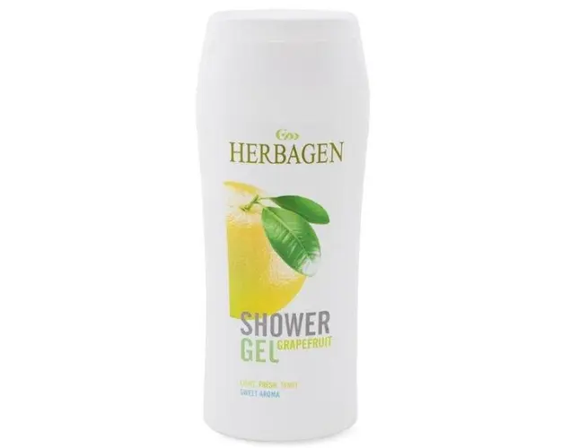 Gel de Dus Grapefruit Herbagen, 250ml