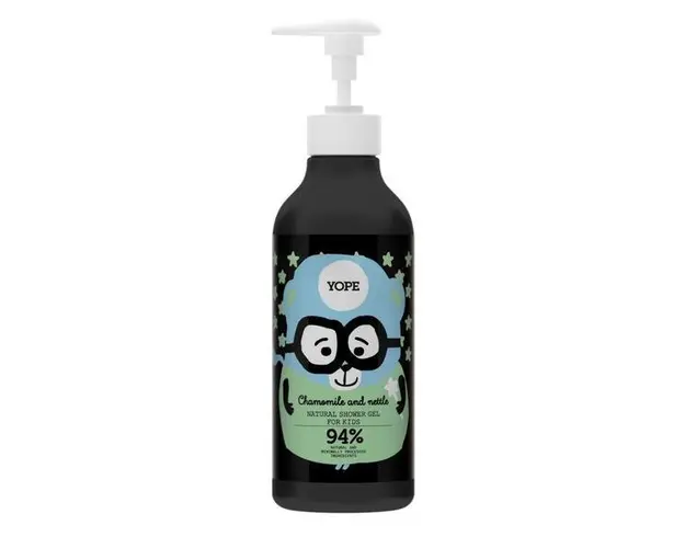 Gel de dus pentru copii Musetel si Urzica, Yope 400 ml