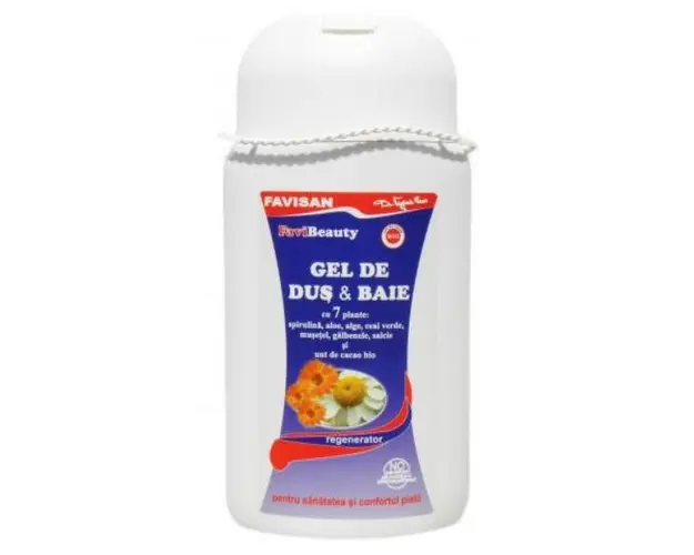 Gel de Dus si Baie cu 7 Plante Favibeauty Favisan, 300ml
