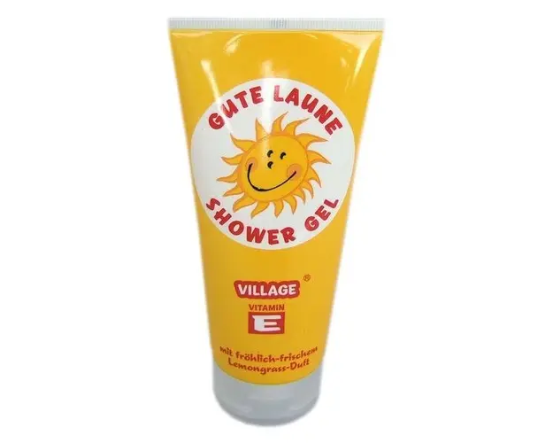 Gel de dus Smiley (cu Lamaita), Village Cosmetics, 200 ml