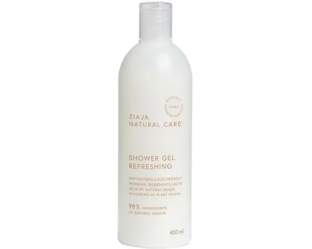 Gel de Dus - Ziaja Natural Care Shower Gel Refreshing, 400 ml