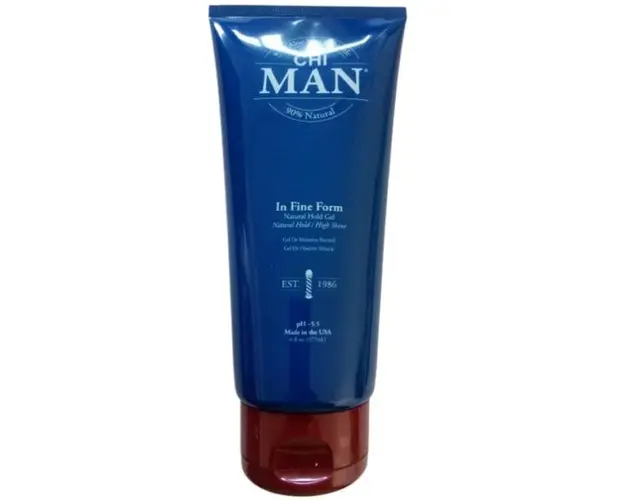 Gel de fixare natural cu stralucire ridicata - Chi Man In Fine Form Man, 177ml