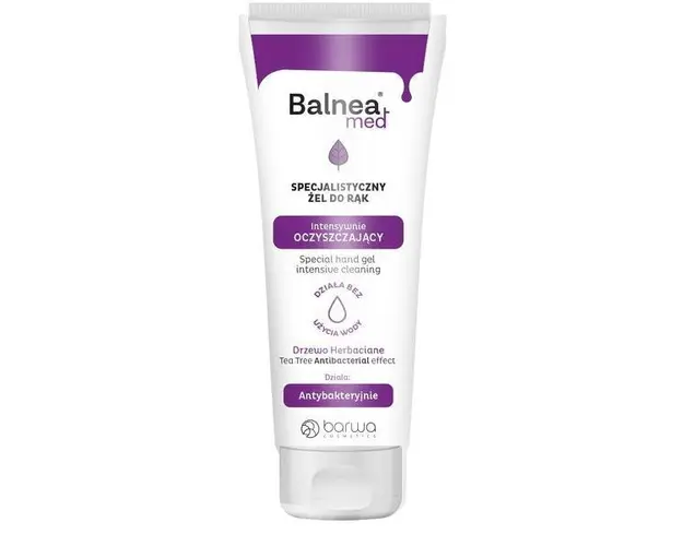 Gel de maini antibacterian Balnea Med Barwa 60 ml
