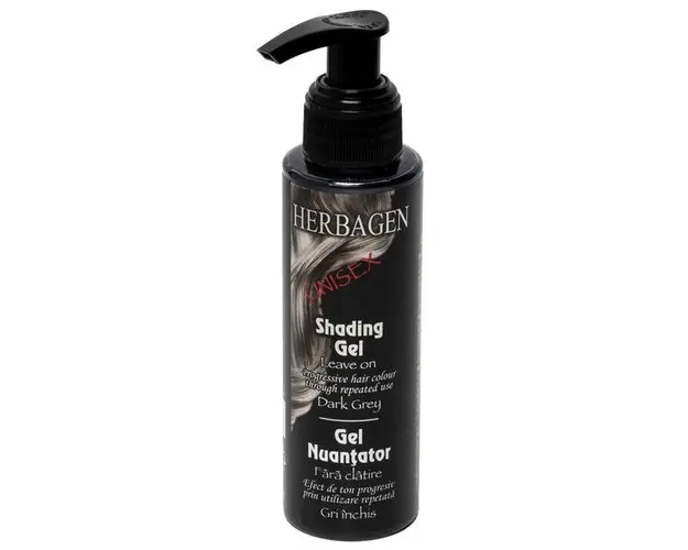 Gel de Nuantare Progresiva Fire Albe - Gri Inchis Unisex Herbagen, 100 ml