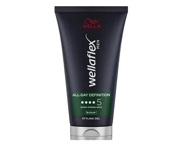 Gel de Par - Wella Wellaflex Men Power Definition Styling Gel Ultra Strong Hold, 150 ml