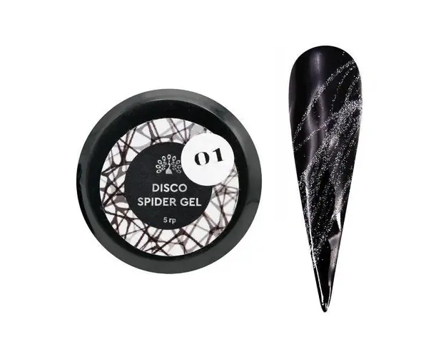 Gel Disco Spider, Global Fashion, 5g, Gri 01