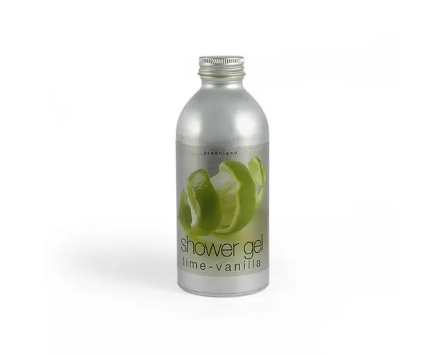 Gel dus, cu lamaie verde si vanilie, Greenland, 600 ml