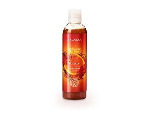 Gel dus, cu Scortisoara si Portocale, Organique, 250 ml