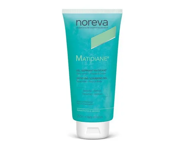 Gel gommant matifiant Matidiane, Noreva, 200 ml