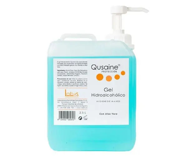Gel Igienizant pentru Maini Qusaine, 2500 ml