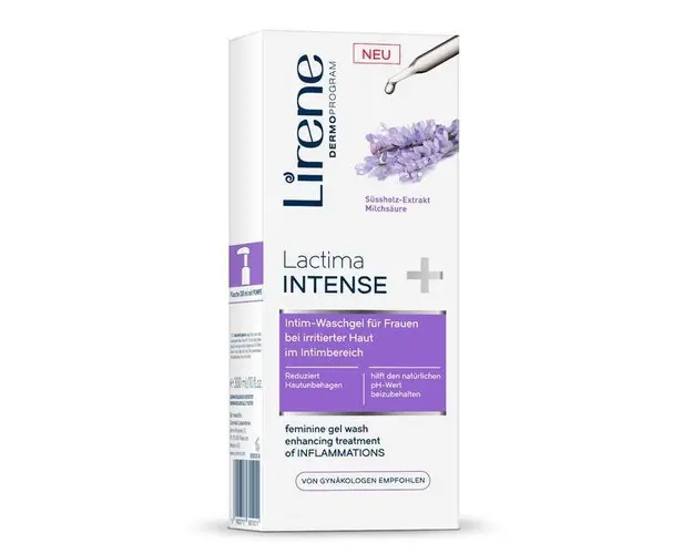 Gel intim LIRENE Lactima Intense+, 300ml