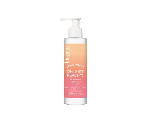 Gel micelar cremos demachiant Lirene Just Peachy, 145ml