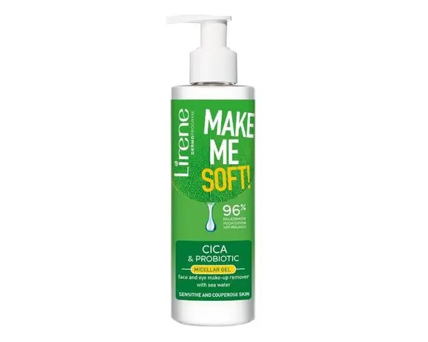 Gel de Curatare Faciala - Lirene Dermo Program Make Me Soft! Cica&amp;Probiotic, 190 ml