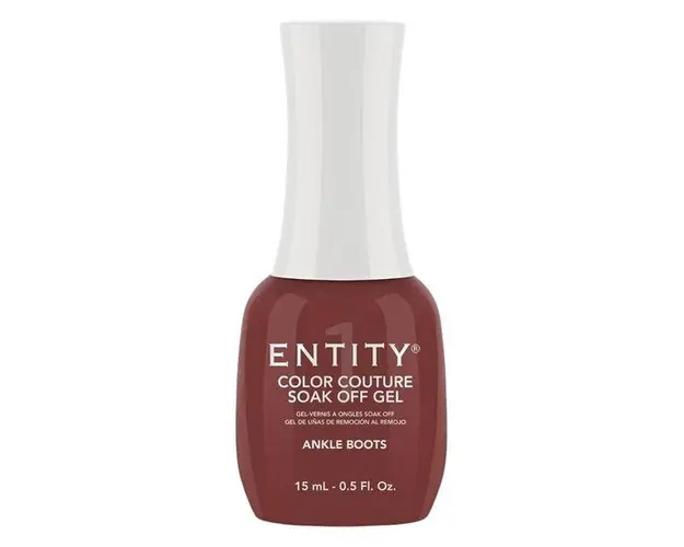 Gel Pigmentat pentru Unghii - Entity Color Couture Soak Off Gel, nuanta &quot;Ankle Boots&quot;, 15 ml