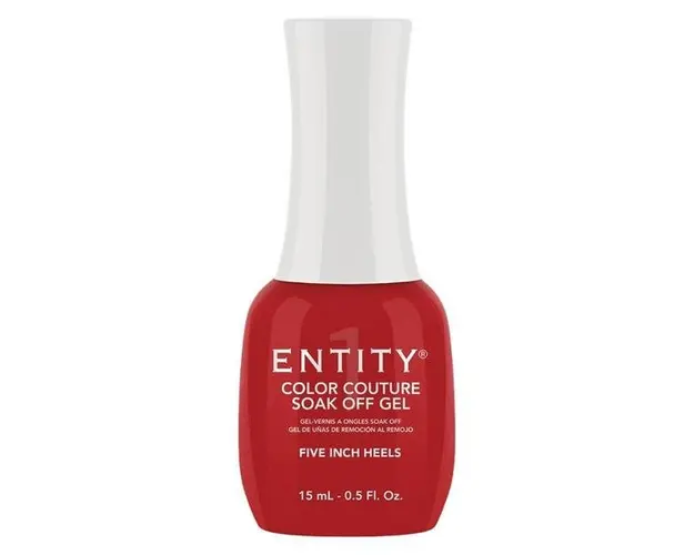 Gel Pigmentat pentru Unghii - Entity Color Couture Soak Off Gel, nuanta &quot;Five Inch Heels&quot;, 15 ml