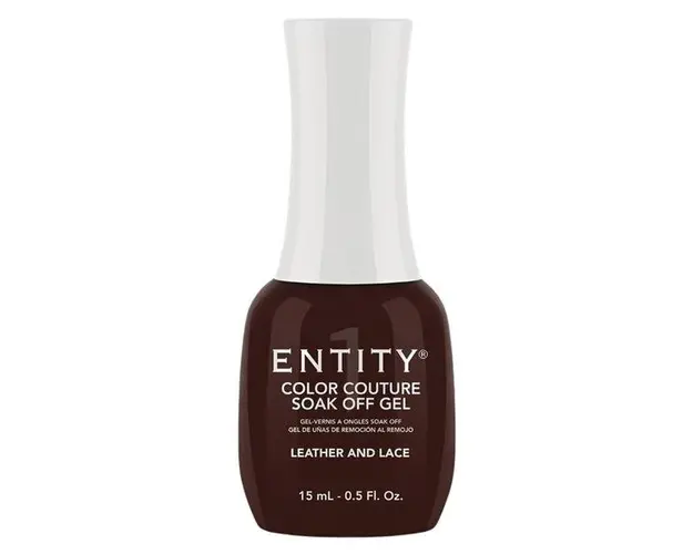 Gel Pigmentat pentru Unghii - Entity Color Couture Soak Off Gel, nuanta &quot;Leather and Lace&quot;, 15 ml