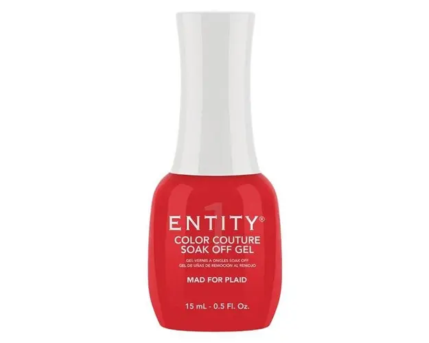 Gel Pigmentat pentru Unghii - Entity Color Couture Soak Off Gel, nuanta &quot;Mad For Plaid&quot;, 15 ml