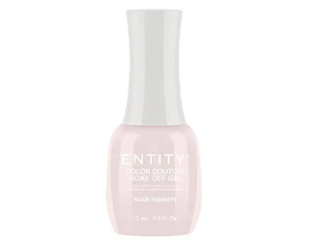 Gel Pigmentat pentru Unghii - Entity Color Couture Soak Off Gel, nuanta &quot;Nude Fishnets&quot;, 15 ml
