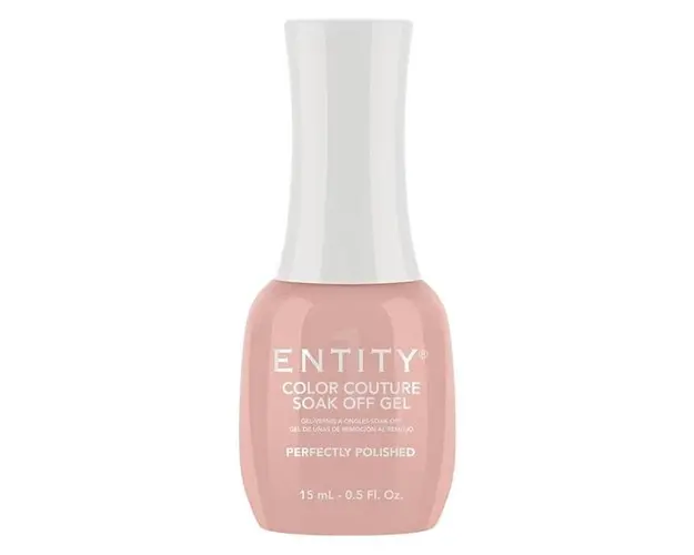 Gel Pigmentat pentru Unghii - Entity Color Couture Soak Off Gel, nuanta &quot;Perfectly Polished&quot;, 15 ml
