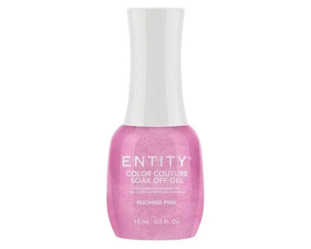 Gel Pigmentat pentru Unghii - Entity Color Couture Soak Off Gel, nuanta &quot;Ruching Pink&quot;, 15 ml