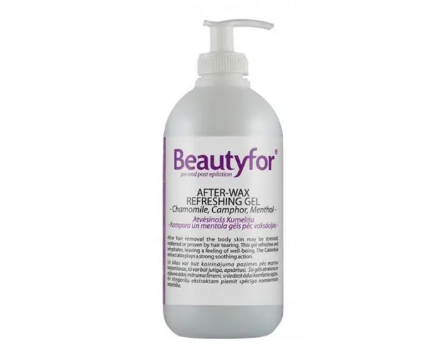 Gel Post-Epilare - Beautyfor - After-Wax Refreshing Gel, 500 ml