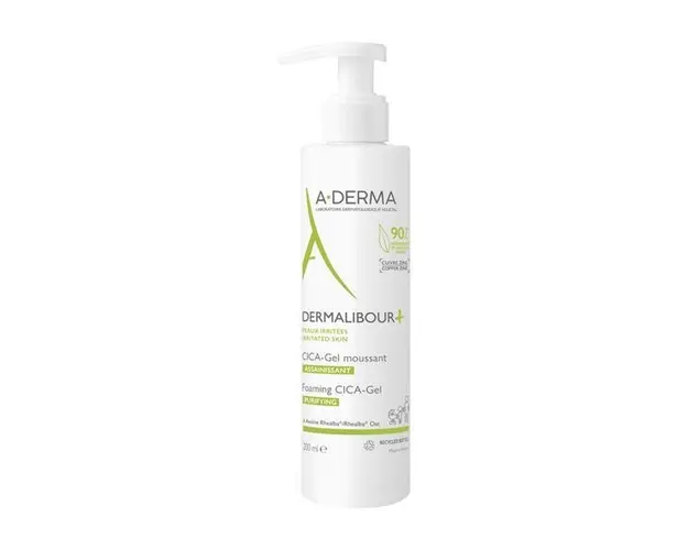 Gel spumant anti-iritatii Dermalibour+Cica, A-Derma, 200 ml 