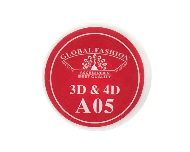 Gel UV 4D plastilina, gel plastart, Global Fashion, A05, 7g, culoare roz