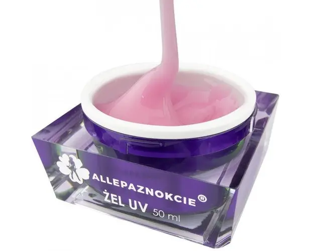 Gel UV Allepaznokcie Jelly Cotton Pink Gel UV 50 ml 