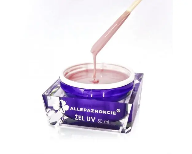 Gel Uv Allepaznokcie Perfect French Natural Gel Uv 50 ml
