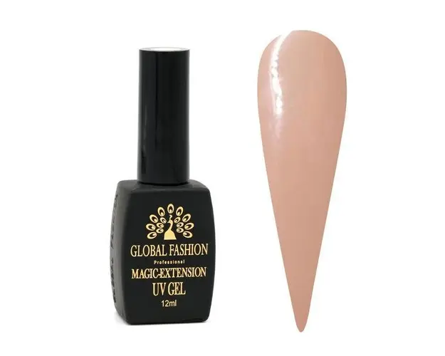 Gel UV pentru constructie, Magic Extension 12 ml, Nude 08