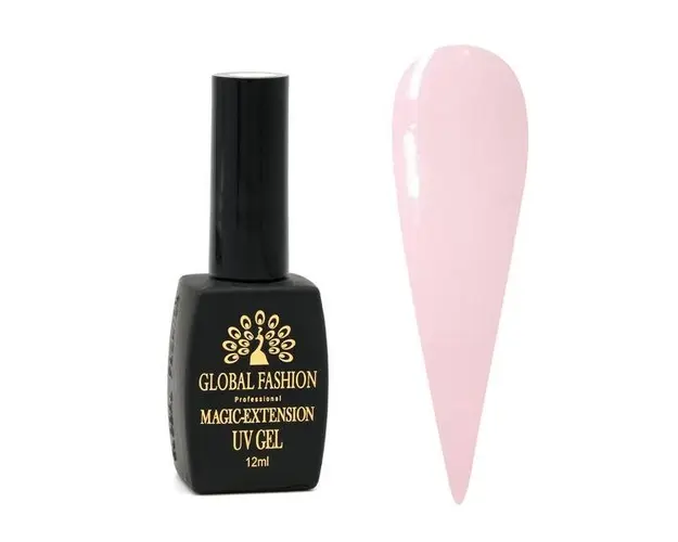 Gel UV pentru constructie, Magic Extension 12 ml, Roz pal 03