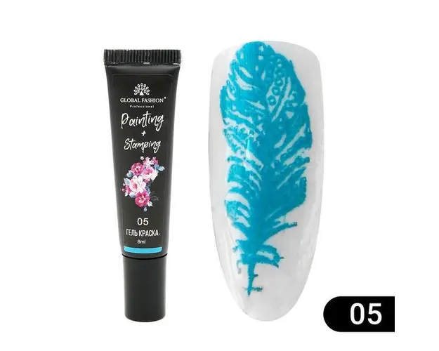 Gel vopsea pentru pictura chinezeasca si stamping 8 ml, Painting Stamping 05