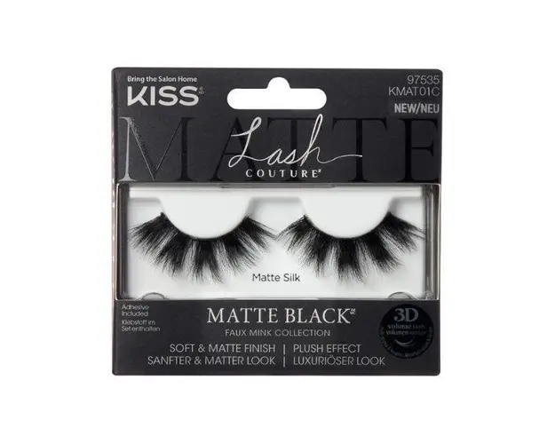 Gene False KissUSA Lash Couture Matte Black Matte Silk