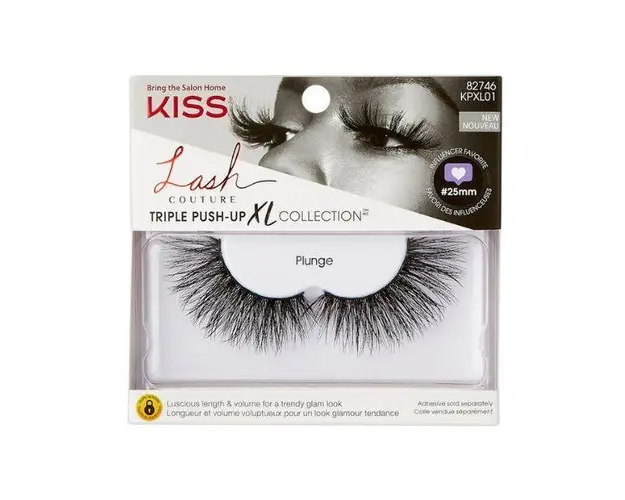 Gene false KissUSA Lash Couture Triple Push Up XL Collection Plunge