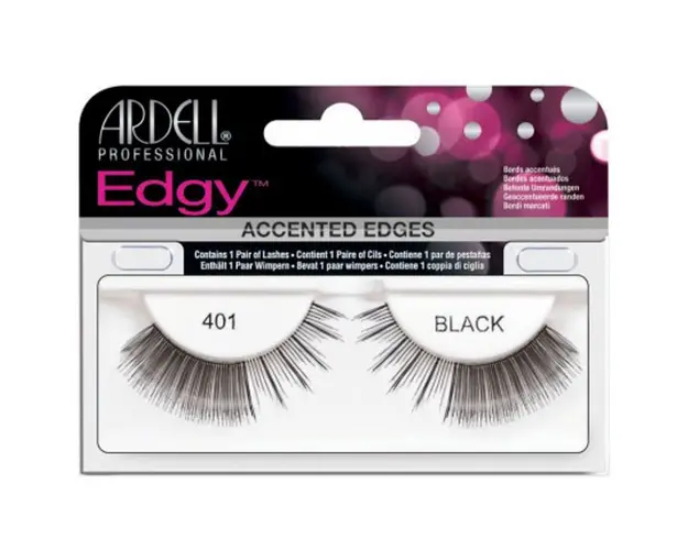 Gene False tip Banda - Ardell Accents Edgy Lash 401 Black