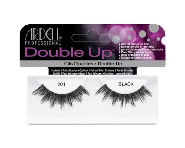 Gene False tip Banda - Ardell Double Up Lash 201 Black