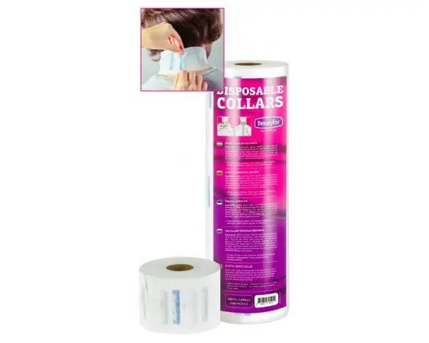 Gulere de unica folosinta - Beautyfor Disposable Neck Collars, 100 buc