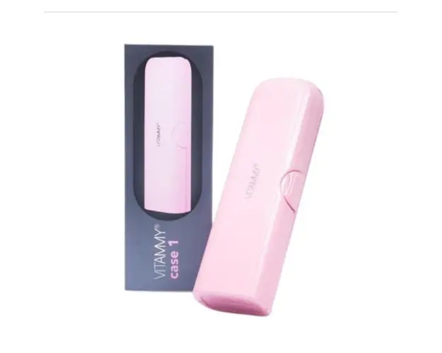 Husa de protectie Vitammy Case 1, dedicata periutelor de dinti electrice Vitammy: Aurum, Pearl+, Platinum, Symphony si Smils, Roz