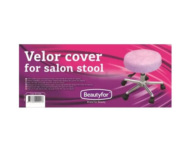 Husa din Velur pentru Protectia Scaunelor din Salon Beautyfor, violet