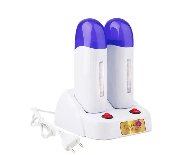 Incalzitor Ceara Roll-On Dublu pentru epilat Perfect Wax Blue