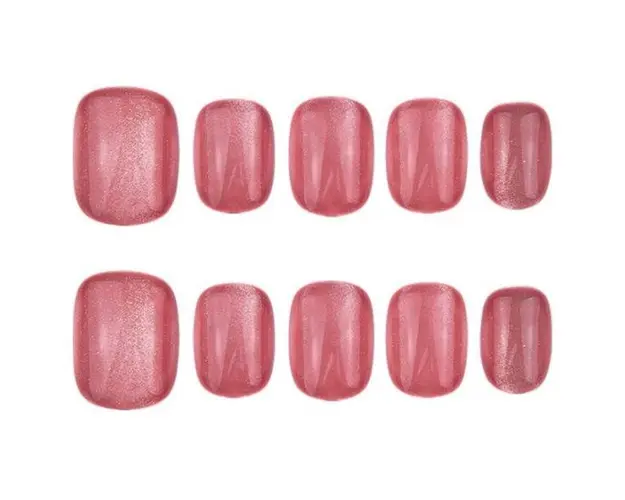 Kit Unghii False Press-on Instant, Unghii Gel XIN 3 - Lucy Style 2000, Model LADY498 S, 1 set