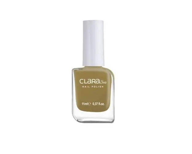 Lac de unghii ClaraLine 046 verde mustar, 11 ml