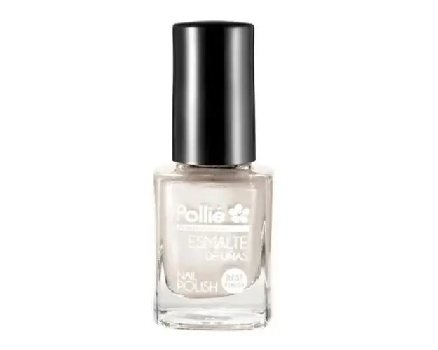 Lac de unghii colorat Alb Perlat Nail Polish Pollie, oja clasica, 12 ml
